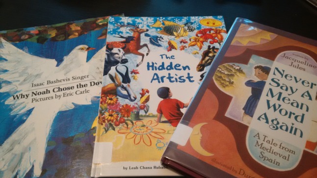 Three illustrated children's books